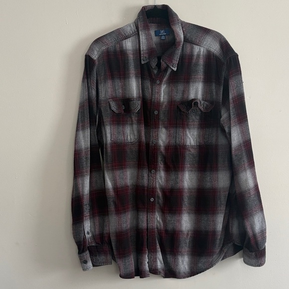 George Plaid Button-Up Shirt - Picture 3 of 10